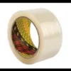 Clear adhesive packing tape roll