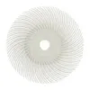 Abstract spiral pattern, circular white design