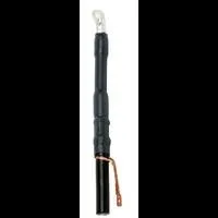 Black insulating sleeve with copper wire attachment.