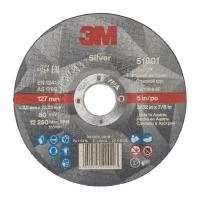 3M grinding wheel, 5 in, silver