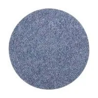 Blue round abrasive sanding disc