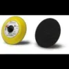3M polishing pads, yellow and black, side and back view
