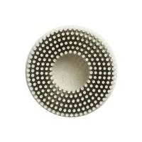 Top view of round pin grid array hardware