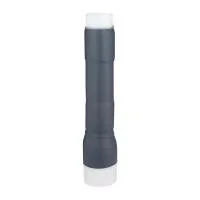 Black and white cylindrical water filter cartridge