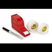 Label maker with tape and marker set