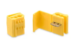 Yellow knife finger guard protector set