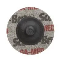 Scotch-Brite abrasive disc with GA-MED label