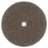 Circular abrasive pad with central hole.