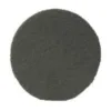 Round dark abrasive sanding disc