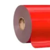 Large red roll of adhesive vinyl tape