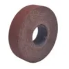 Brown roll of abrasive sanding cloth