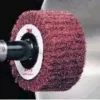 3M abrasive wheel polishing metal surface