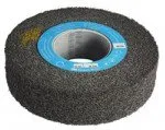 Abrasive wheel for industrial grinding and polishing.