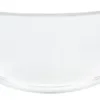 Clear face shield for safety protection