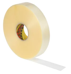 Large roll of transparent adhesive tape