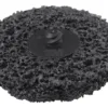 Abrasive disc for surface preparation and cleaning.