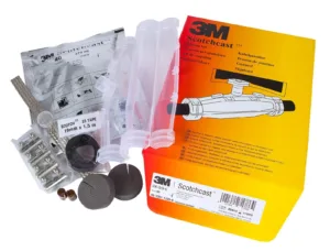 3M Scotchcast splicing kit with components