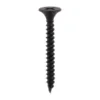 Drywall Fine Thread Bugle Head Black Screws - 3.5 x 25