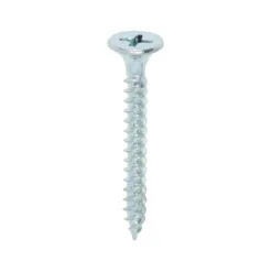 Drywall Fine Thread Bugle Head Silver Screws - 3.5 x 32
