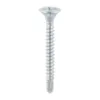 Drywall Self-Drilling Bugle Head Silver Screws - 3.5 x 32