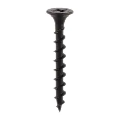 Drywall Coarse Thread Bugle Head Black Screws - 3.5 x 38