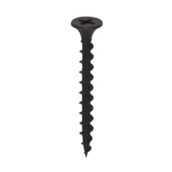 Drywall Coarse Thread Bugle Head Black Screws - 3.5 x 38