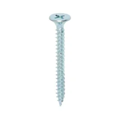 Drywall Fine Thread Bugle Head Silver Screws - 3.5 x 38
