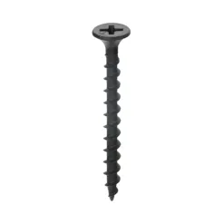 Drywall Coarse Thread Bugle Head Black Screws - 3.5 x 42