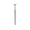 Twin-Threaded Countersunk Silver Woodscrews - 6 x 2