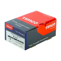 Alternative view of Twin-Threaded Round Head Black Woodscrews - 8 x 2