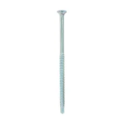 Drywall Self-Drilling Bugle Head Silver Screws - 4.8 x 100