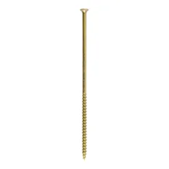 Drywall Coarse Thread Bugle Head Gold Screws - 4.8 x 125