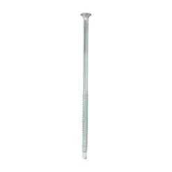 Drywall Self-Drilling Bugle Head Silver Screws - 4.8 x 125