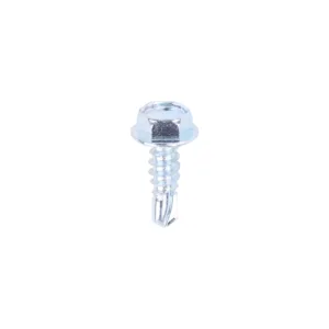 Self-Drilling Light Section Silver Screws - 8 x 1/2