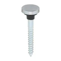 Mirror Screws Flat Head Chrome - 8 x 1 1/2