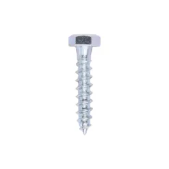 Coach Screws Hex Head Silver - 8.0 x 40