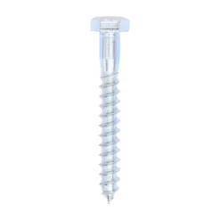 Coach Screws Hex Head Silver - 8.0 x 65