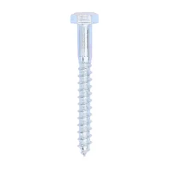 Coach Screws Hex Head Silver - 8.0 x 70