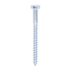 Coach Screws Hex Head Silver - 8.0 x 90