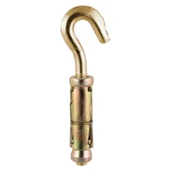 Forged Hooks With Sheil Anchors Gold - M8