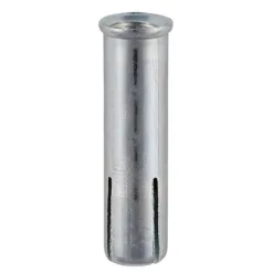 Lipped Drop In Anchors Silver - M8