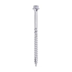 Timber Screws Hex Flange Head A4 Stainless Steel - 6.7 x 100