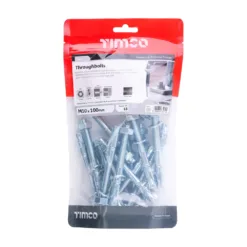 Alternative view of Throughbolts Silver - M10 x 100