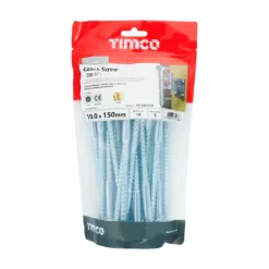 Alternative view of Coach Screws Hex Head Silver - 10.0 x 150