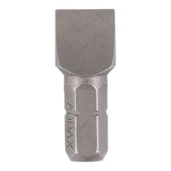 Slotted Driver Bit S2 Grey - 10.0 x 1.6 x 25