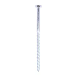Coach Screws Hex Head Silver - 10.0 x 200