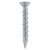Window Fabrication Screws Countersunk PH High-Low Thread Slash Point Zinc - 4.3 x 40