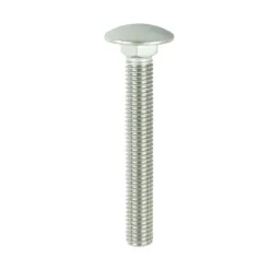 Carriage Bolts DIN603 A2 Stainless Steel - M10 x 75