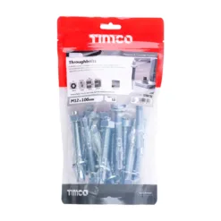 Alternative view of Throughbolts Silver - M12 x 100