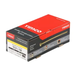 Alternative view of Solo Advanced Hex Head Gold Coach Woodscrews - 12.0 x 130